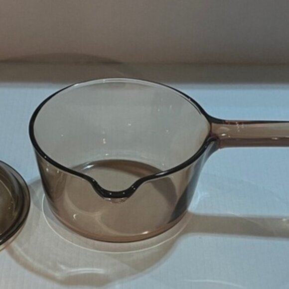 Corning Ware Pyrex Visions .5 Liter Saucepan & Lid 1 Liter Saucepan & Lid - Picture 4 of 9